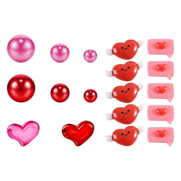 Hearth & Gear Remplissage de Vase de Bougie de la Saint-Valentin Cœur pour Centres de Table Mariage Anniversaire Fête Bougie pour Support Support de Pilier Mini Porte-Bougie Porte-Bougies Votives en Verre Support de Base de Bougie