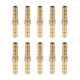 thumbnail image 1 of Miangastore Quick Connect Hose Fittings Straight Connector Brass 10Pcs 4X0.6Cm, 1 of 8