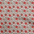 thumbnail image 1 of oneOone Polyester Spandex Light Gray Fabric Florals Fabric For Sewing Printed Craft Fabric By The Yard 56 Inch Wide, 1 of 4
