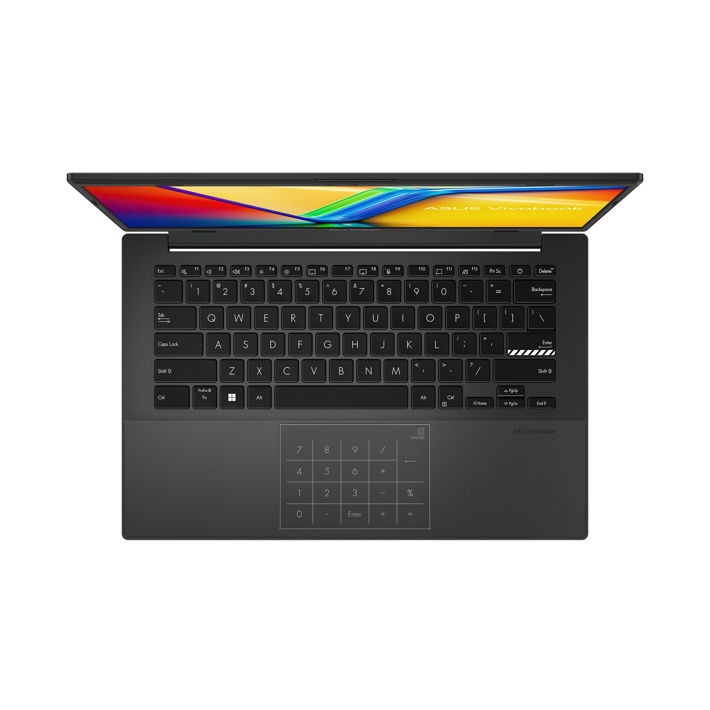 ASUS Vivobook Go 14 Laptop, 14” FHD Display, Intel® Processor N100, 4GB RAM, 128GB UFS 2.1, Windows 11 Home, Fingerprint, Mixed Black, L1404GA-DS01-CA