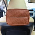 thumbnail image 1 of TopOne Car Tissue Holder Premium PU Leather Backseat Extra Large Tissue Organization Napkin Holder For Center Console Sun Visor, 1 of 6