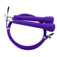 thumbnail image 4 of Corde en Fil pour Saut Rapide Intérieur Extérieur, Corde en Fil pour Saut, Perte de Poids, Exercice, Gym à la Maison, Outil d'Entraînement, Violet, 4 of 9
