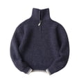 thumbnail image 1 of MeetoTime Boys Girl Fall Winter Outfits Toddler Kids Comfy Ribbed Long Sleeve Shirt Tops and Pants 2PCS Set, 1 of 1