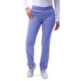 thumbnail image 3 of Adar Pro Scrub Set For Women - Modern V-Neck Scrub Top & Tailored Yoga Scrub Pants, 3 of 7