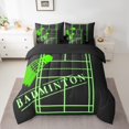 thumbnail image 2 of YST Boys Badminton Sports Gaming Bedding Set, 7-Piece Comforter Set, King Size, 2 of 4