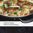 thumbnail image 4 of KitchenAid 5-Ply Clad Stainless Steel Wok, 15-Inch, Polished Stainless Steel, 4 of 6