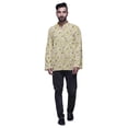 thumbnail image 1 of Atasi Cotton Ethnic Short Kurta For Boys Printed Party Wear Kurta For Men, 1 of 5