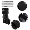 thumbnail image 3 of Unique Bargains Ankle Support Brace Elastic Compression Sleeve Sport Relieve Pain Foot Stabilizer Black M Size, 3 of 7
