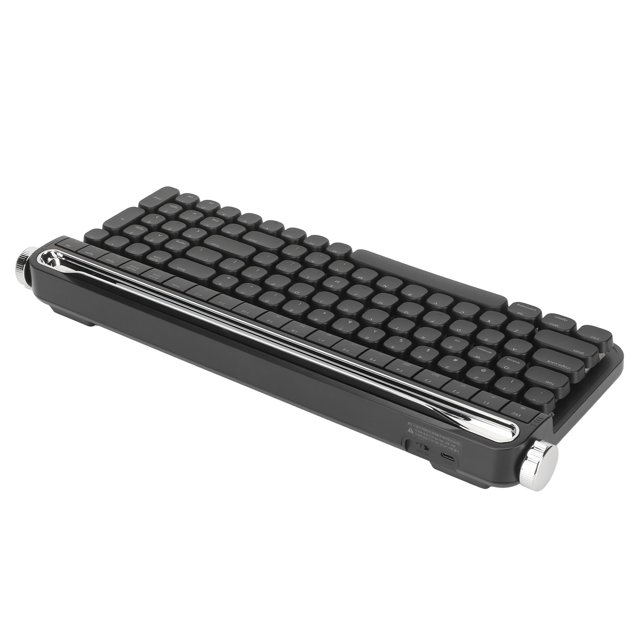 Red Switch Typewriter Mechanical Keyboard, 100 Keys RGB Backlight Gaming Keyboard with Tablet Phone Stand, 5.1, Wired USB, for , OS X, , IOS