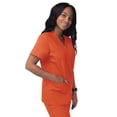 thumbnail image 3 of Sivvan Haut d'Uniforme Unisexe à Col en V à 3 Poches (Offert en 15 Couleurs), 3 of 7