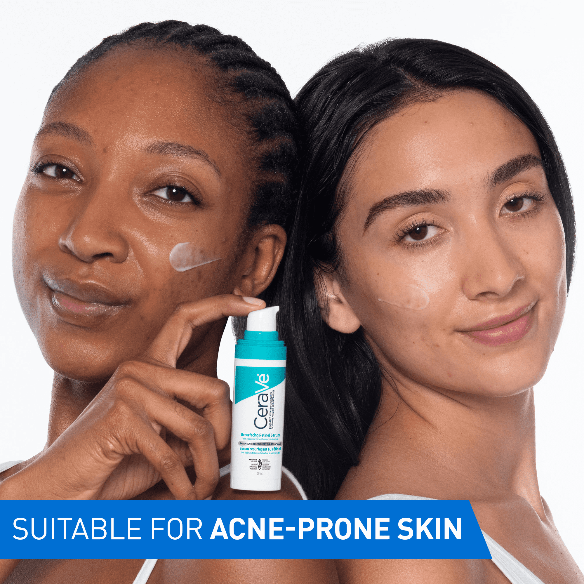 CeraVe Sérum Rénovateur au Rétinol, Sérum Visage avec Rétinol Encapsulé pour Marques Post-Acné, 30 ml