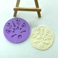 thumbnail image 3 of Mold 5 Pcs Cake Decorative Molds Nice-looking Meaningful Portable Biscuits Dessert Decoration Model Baking Molds for Home, 3 of 6