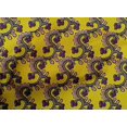 thumbnail image 4 of oneOone Cotton Poplin Fabric Spiral & Floral Block Decor Fabric Printed BTY 56 Inch Wide, 4 of 4