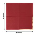 thumbnail image 2 of HLONK Lot de 50 / Serviettes en Papier Douces Orange 2 Épaisseurs pour Souper Fête Serviettes pour Réception de Mariage Cocktail Boisson, 2 of 11