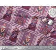 thumbnail image 2 of Soimoi Poly Georgette Fabric Animal Skin & Chinese Opera Mask Devil Print Sewing Fabric Yard 42 Inch Wide, 2 of 3