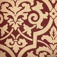 thumbnail image 3 of PBRA2277-1220-DP Plutus Coussin de Luxe Rouge & Beige Bouclier Sacré, 12 x 20 Po., 3 of 3