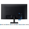 thumbnail image 4 of Samsung  31.5", 3840 x 2160, Black, LS32AM702UNXZA, 4 of 5