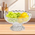 thumbnail image 4 of Thickened Plastic Fruit Bowl Draining Basket for Coffee Table, Living Room Candy Nut Organizer, 4 of 7