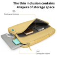 thumbnail image 4 of 15.6-inch Laptop Bag, Portable Computer Case, Shockproof & Scratch-Resistant, Waterproof Fabric, 360°Corner Protection, Multiple Compartments, Trolley Fixed Strap, Lightweight, Work & Leisure Use, 4 of 6
