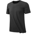 thumbnail image 1 of Birdeem Chemises pour Hommes T-Shirt d'Été Uni Décontracté à Manches Courtes Col Rond, 1 of 10