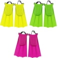 thumbnail image 2 of Adult Adjustable Flippers Swimming Training Diving Tools Green XL, 2 of 7