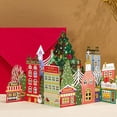 thumbnail image 2 of PEONAVET Holiday Greeting Cards Christmas Greeting Cards with Envelopes Three Dimensional Christmas Cards with Envelopes Christmas Greeting Cards Ornament, 2 of 6