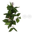 thumbnail image 2 of Simulation Rattan Landscaping, Neatly Cut Edges No Burrs Variety Of Models Hanging Plant False Vine  For Aquariums For Daily For Reptile Boxes For Fish Tanks NFF-84 Green Star Leaf, 2 of 8