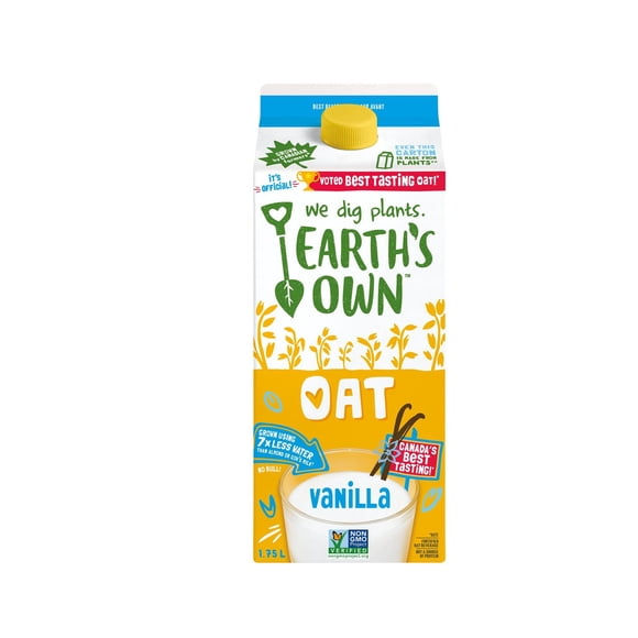 Earth's Own Gluten-Free, Vanilla Oat Milk Alternative
