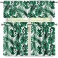 thumbnail image 5 of Monstera Kitchen Curtains and Valances Set,3 Piece Small Window Valance Sets Treatment Drapes for Kitchen, Bedroom, Living & Dining Room by Achim Home Decoration, 5 of 5