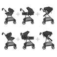 thumbnail image 2 of Evenflo Shyft Intuiti Travel System with Revolve180 LiteMax NXT Rotational Infant Car Seat, 2 of 9