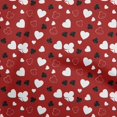 thumbnail image 1 of oneOone Cotton Jersey Red Fabric Poker Card Sewing Craft Projects Fabric Prints By Yard 58 Inch Wide, 1 of 4