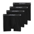 thumbnail image 1 of Jockey Men's Lightweight Cotton Blend 5" Boxer Brief - 4 Pack, 1 of 4