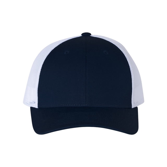 Richardson Low Pro Trucker Cap, M-L, Navy-White