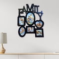 thumbnail image 1 of XYAIYT Family Combo Wall Mounted Photo Frame for Desktop Tabletop Display Holds 6 Photos Elegant Decorative Picture Frame Easy Installation Great Gift Home Office Decor PVC Material, 1 of 7