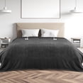 thumbnail image 1 of MARNUR Electric Heated Blanket Queen Size 84''x90'', Fast Heating with Dual Controllers, 10 Heating Levels, 10H Timers, Preheat Function - Gray, 1 of 14
