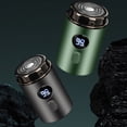 thumbnail image 2 of yingyy USB Charging Electric Shaver Small Portable Long Service Life And Better Shaving Effect Beard Shaver grey, 2 of 6