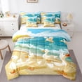 thumbnail image 1 of YST Cute Duck Bedding Set, 7-Piece, Kawaii Farm Animal Theme, Full, 1 of 6