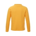 thumbnail image 4 of Moggemol Girls 3 Packs Long Sleeve T-Shirt Thermal Base Layer Tops Basic Stretch Tees Fleece Undershirt Yellow 100, 4 of 7