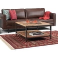 thumbnail image 2 of Pemberly Row Industrial Mango Wood 34" Square Coffee Table in Natural, 2 of 9