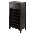 thumbnail image 4 of Winsome Ancona 3-Piece Wine Cabinet Modular Set in Espresso Finish - 92367, 4 of 9