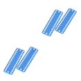 thumbnail image 1 of ZheElen 1/2/3/5 2x Durable And Portable Sewing Tool For Thread Stitch And Embroidery Enthusiasts Stitch Row Line Tool Widely Good Gift blue Monolithic 2PCS, 1 of 4