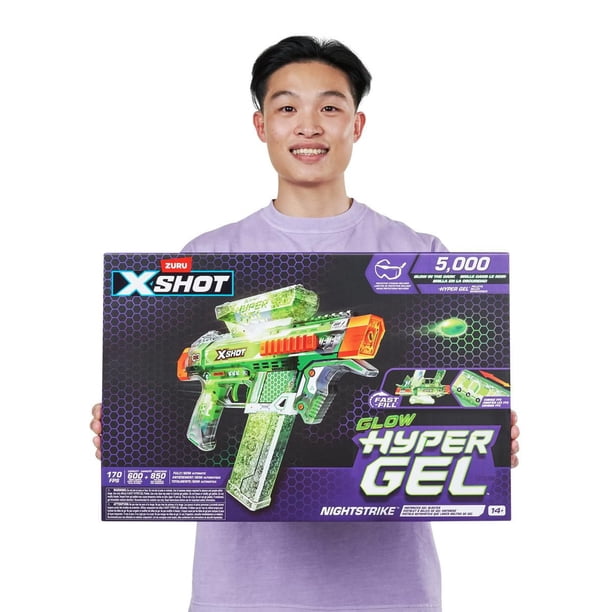 Trace Fire Pistolet à Billes Gel XSHOT Hypergel - 2500 Billes, 21m/s
