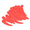 thumbnail image 3 of Lames de Tondeuse, Lames de Tondeuse Flexibles pour Jardin Rouge, 3 of 8