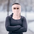 thumbnail image 4 of Vadktai Winter Fleece Mask Warm Mask, Winter Fleece Ski Mask for Women, Winter Riding Windproof Mask, 4 of 5