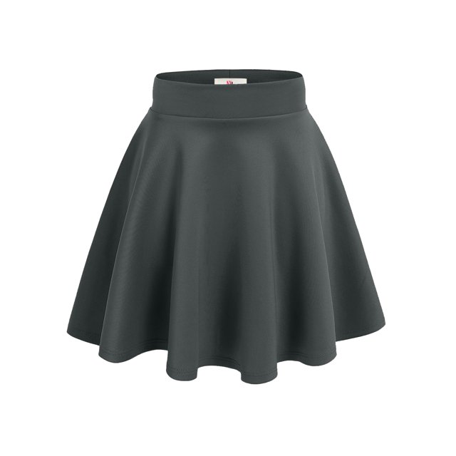 NYL Womens A-Line Flared Skater Skirt Reg and Plus Size - Made In USA, X-Large,
