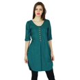 thumbnail image 2 of Phagun Kurta Bollywood de Designer Indienne pour Femmes Kurti Ethnique Haut Décontracté Tunique Robe, 2 of 2
