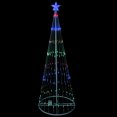 thumbnail image 1 of Northlight LED Lighted Show Cone Christmas Tree Outdoor Decoration - 9' - Multicolor Lights, 1 of 4