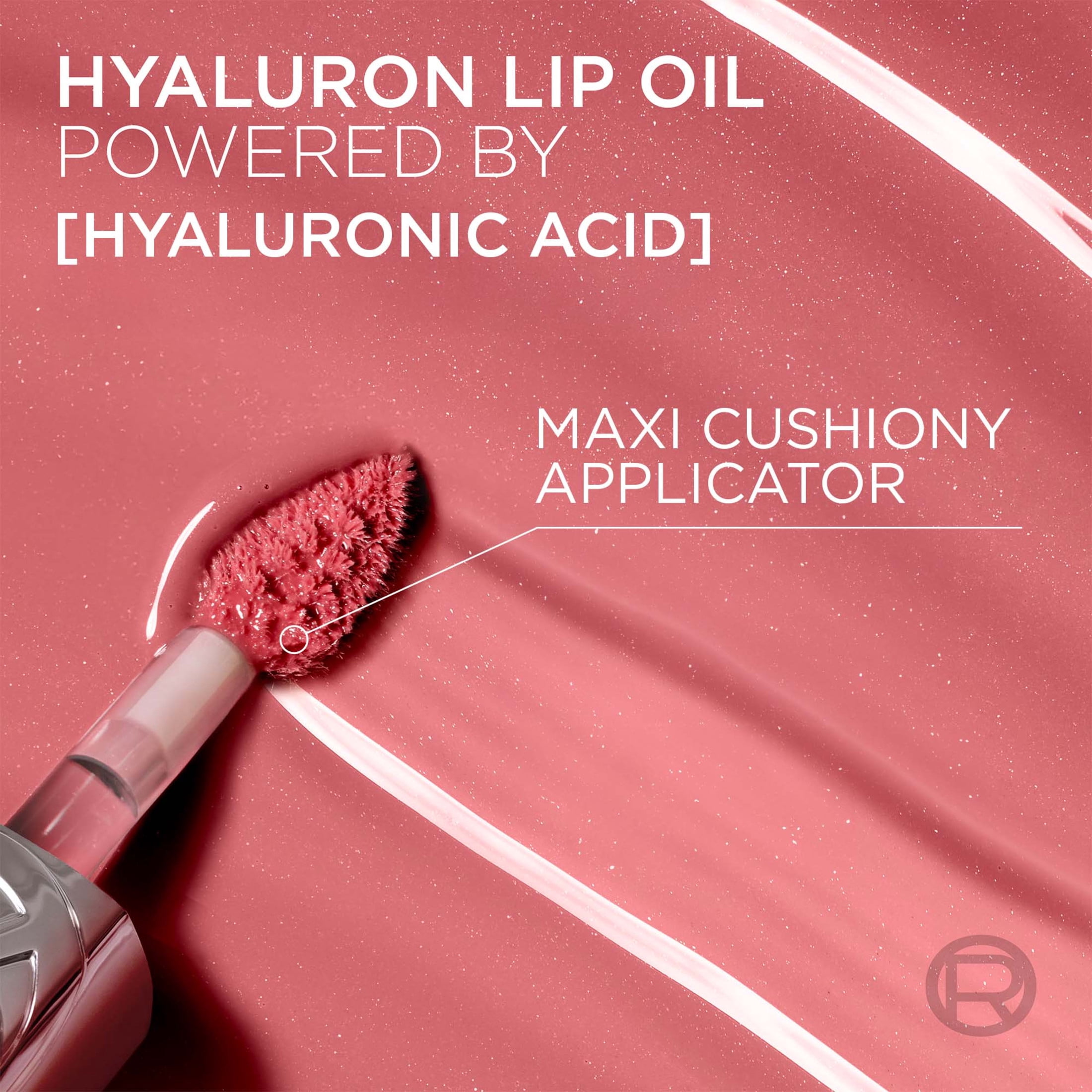 L’Oréal Paris Huile à Lèvres Teintée Plump Ambition, Brillant à lèvres repulpant, Léger picotement, Non collant, Hydratant, infusé d'acide hyaluronique, LATTE GLACÉ, 5 ml