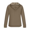 thumbnail image 4 of TIMIFIS Men's Zipper Hoodie Sweatshirt Jacket Fall Fashion Solid Lightweight Long Sleeve Jacket with Pockets, 4 of 5