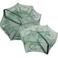 thumbnail image 2 of Baohd Folded Portable Polygon Fishing Net Nylon Foldable Crayfish Shrimp Catcher Crab Fish Trap Cages, 2 of 9